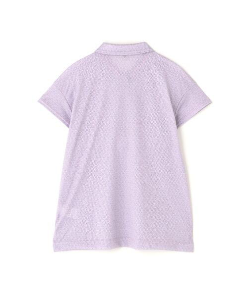 PEARLY GATES(パーリーゲイツ)の「【PEARLY GATES】ランダムロゴ柄KAZEメッシュ半袖ポロシャツ(ポロシャツ・レディース・ピンク系その他/ホワイト系その他/ダークインディゴブルー・SMALL/MEDIUM/LARGE)」の22枚目の写真