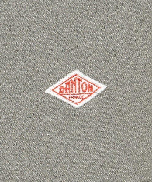 DANTON（ダントン）の「[DANTON/ダントン] コットンフランネル バンドカラーシャツ（シャツ/ブラウス・レディース・グレー/オリーブ/キナリ・40/38/42）」の6枚目の写真