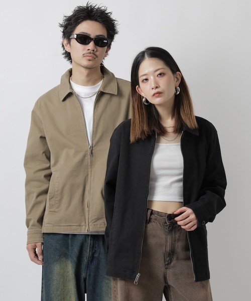 PRO CLUB (プロクラブ)の「PRO CLUB HEAVYWEIGHT MECHANIC'S TWILL JKT メカニックジャケット(ブルゾン・メンズ・カーキ/ブラック・3XL/2XL/XL/L/M/S)」の18枚目の写真