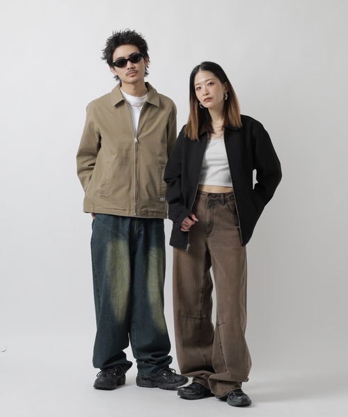 PRO CLUB (プロクラブ)の「PRO CLUB HEAVYWEIGHT MECHANIC'S TWILL JKT メカニックジャケット(ブルゾン・メンズ・カーキ/ブラック・3XL/2XL/XL/L/M/S)」の21枚目の写真