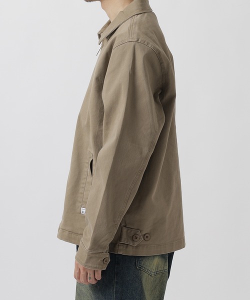 PRO CLUB (プロクラブ)の「PRO CLUB HEAVYWEIGHT MECHANIC'S TWILL JKT メカニックジャケット(ブルゾン・メンズ・カーキ/ブラック・3XL/2XL/XL/L/M/S)」の15枚目の写真
