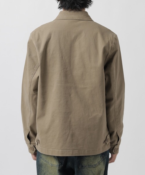 PRO CLUB (プロクラブ)の「PRO CLUB HEAVYWEIGHT MECHANIC'S TWILL JKT メカニックジャケット(ブルゾン・メンズ・カーキ/ブラック・3XL/2XL/XL/L/M/S)」の16枚目の写真