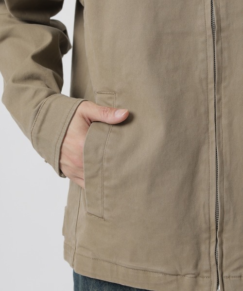 PRO CLUB (プロクラブ)の「PRO CLUB HEAVYWEIGHT MECHANIC'S TWILL JKT メカニックジャケット(ブルゾン・メンズ・カーキ/ブラック・3XL/2XL/XL/L/M/S)」の3枚目の写真