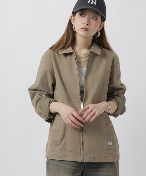 PRO CLUB (プロクラブ)の「PRO CLUB HEAVYWEIGHT MECHANIC'S TWILL JKT メカニックジャケット(ブルゾン・メンズ・カーキ/ブラック・3XL/2XL/XL/L/M/S)」の10枚目の写真