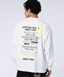 [WEB限定]ツアーTEE風 ネオンアクセントロングスリーブTシャツ