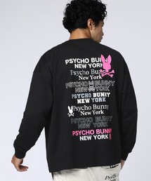 [WEB限定]ツアーTEE風 ネオンアクセントロングスリーブTシャツ