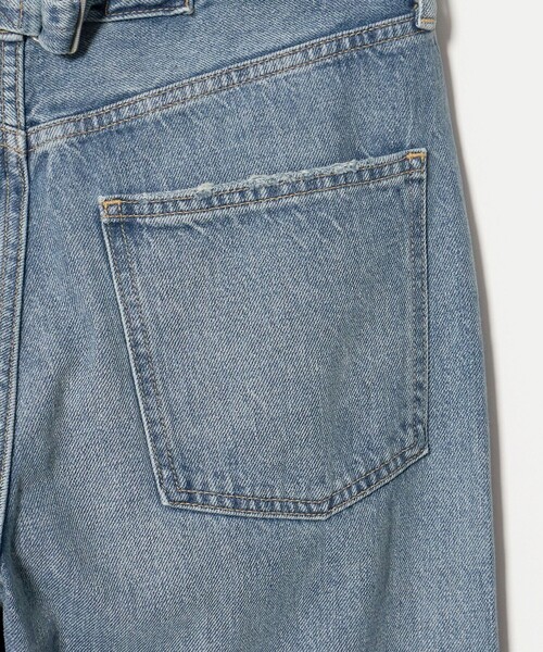 6(ロク)の「<timemachine>DAMAGE DENIM/パンツ(デニムパンツ・レディース・ライトブルー・25/24/27/26/28)」の11枚目の写真