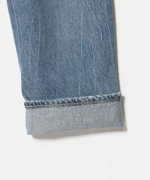 6(ロク)の「<timemachine>DAMAGE DENIM/パンツ(デニムパンツ・レディース・ライトブルー・25/24/27/26/28)」の16枚目の写真