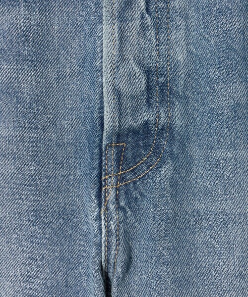 6(ロク)の「<timemachine>DAMAGE DENIM/パンツ(デニムパンツ・レディース・ライトブルー・25/24/27/26/28)」の18枚目の写真
