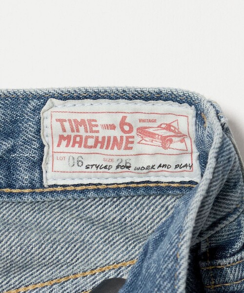 6(ロク)の「<timemachine>DAMAGE DENIM/パンツ(デニムパンツ・レディース・ライトブルー・25/24/27/26/28)」の19枚目の写真