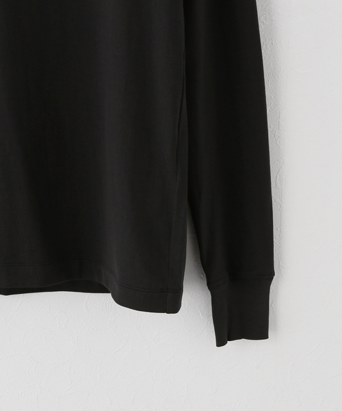 IENA(イエナ)の「BOWTE/バウト SUPIMA COTTON SHOULDER TEE Tシャツ 262-02-0001(Tシャツ/カットソー・レディース・ホワイト/チャコールグレー・FREE)」の10枚目の写真