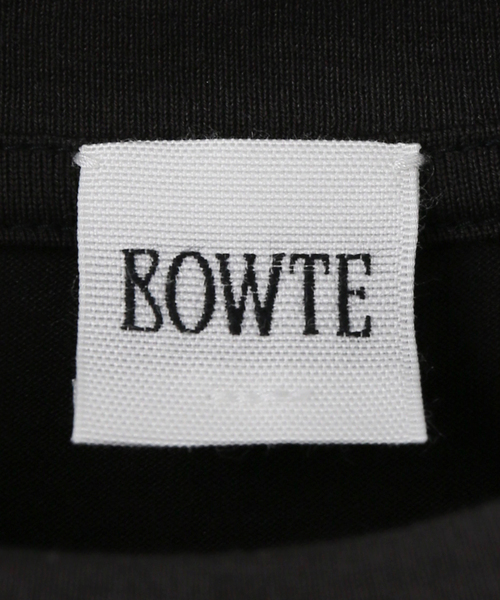 IENA(イエナ)の「BOWTE/バウト SUPIMA COTTON SHOULDER TEE Tシャツ 262-02-0001(Tシャツ/カットソー・レディース・ホワイト/チャコールグレー・FREE)」の12枚目の写真