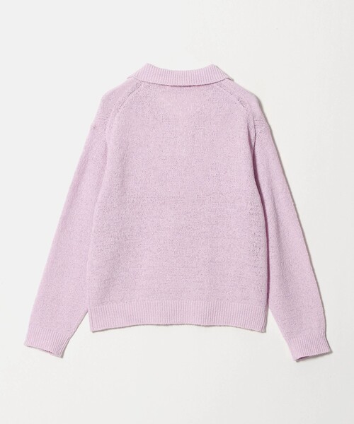 BEAUTY&YOUTH UNITED ARROWS（ビューティーアンドユースユナイテッドアローズ）の「テープヤーン スキッパー ニットプルオーバー ウォッシャブル（ニット/セーター・レディース・オフホワイト/ピンク/ブラック・FREE）」の20枚目の写真
