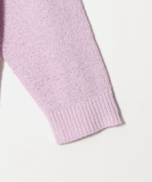 BEAUTY&YOUTH UNITED ARROWS（ビューティーアンドユースユナイテッドアローズ）の「テープヤーン スキッパー ニットプルオーバー ウォッシャブル（ニット/セーター・レディース・オフホワイト/ピンク/ブラック・FREE）」の22枚目の写真