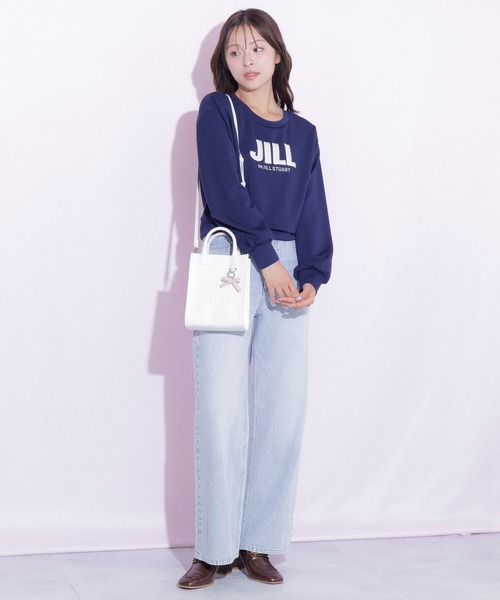 JILL by JILL STUART(ジルバイジルスチュアート)の「Link J ミニトートバッグ(ショルダーバッグ・レディース・ホワイト/ブラック/ピンク・FREE)」の17枚目の写真