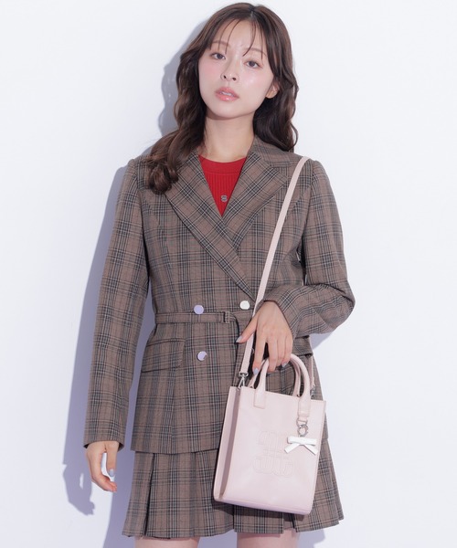 JILL by JILL STUART(ジルバイジルスチュアート)の「Link J ミニトートバッグ(ショルダーバッグ・レディース・ホワイト/ブラック/ピンク・FREE)」の19枚目の写真