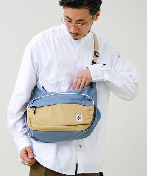 COBMASTER(コブマスター)の「【COBMASTER/コブマスター】Air WP MOONSHAKE SHOULDER BAG(ショルダーバッグ・メンズ・ブラック/レッド/オリーブ/サックスブルー・FREE)」の16枚目の写真