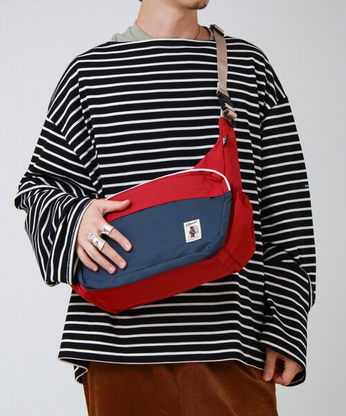 COBMASTER(コブマスター)の「【COBMASTER/コブマスター】Air WP MOONSHAKE SHOULDER BAG(ショルダーバッグ・メンズ・ブラック/レッド/オリーブ/サックスブルー・FREE)」の6枚目の写真