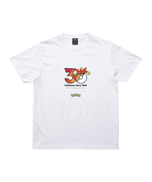 ZOZOSPOT(ゾゾスポット)の「Pokemon 30th Anniversary 1025 T-shirt 「ブーバーン」(Tシャツ/カットソー・レディース・ホワイト・SMALL/MEDIUM/LARGE/X-LARGE/XX-LARGE/XXX-LARGE/100cm/110cm/120cm/130cm/140cm/150cm/160cm)」の1枚目の写真