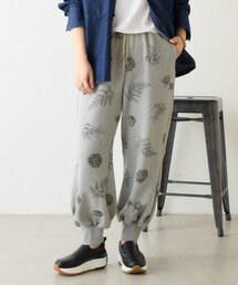 ボタニカルスウェットパンツ