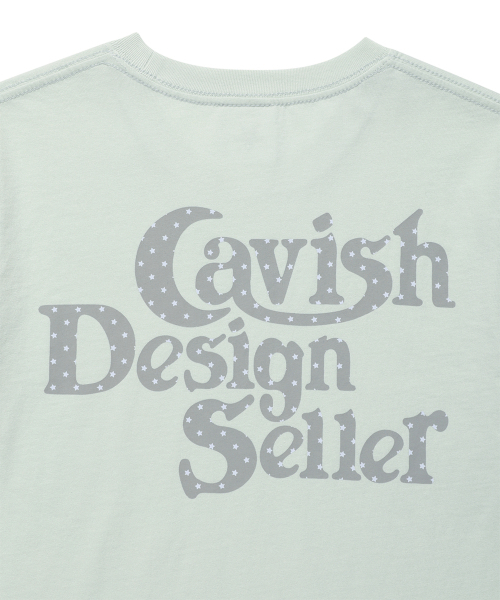 Cavish(カビシ)の「STAR SELLER LOGO LS TEE MINT(CV2GSUT579A)(Tシャツ/カットソー・レディース・ミント・FREE/SMALL/MEDIUM/LARGE)」の14枚目の写真