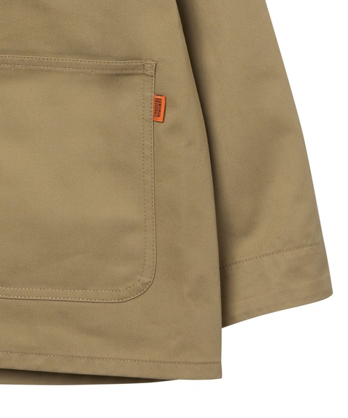 UNIVERSAL OVERALL(ユニバーサルオーバーオール)の「COVERALL/カバーオール(カバーオール・メンズ・ダークグリーン/ベージュ/ブラウン/チャコールグレー/ブラック・M/L/XL)」の8枚目の写真