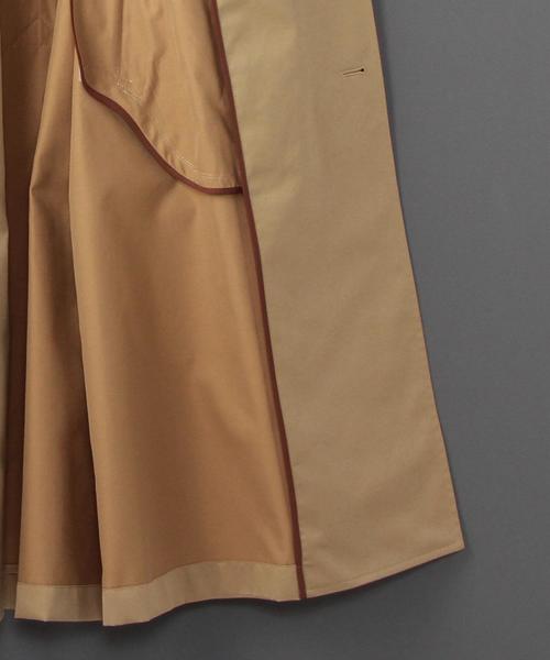 BEAUTY&YOUTH UNITED ARROWS（ビューティーアンドユースユナイテッドアローズ）の「＜6(ROKU)＞TRENCH COAT/ﾄﾚﾝﾁｺｰﾄ◆（トレンチコート・レディース・ベージュ/オリーブ・38/36/34）」の9枚目の写真