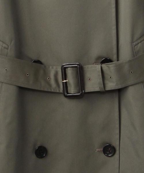 BEAUTY&YOUTH UNITED ARROWS（ビューティーアンドユースユナイテッドアローズ）の「＜6(ROKU)＞TRENCH COAT/ﾄﾚﾝﾁｺｰﾄ◆（トレンチコート・レディース・ベージュ/オリーブ・38/36/34）」の11枚目の写真