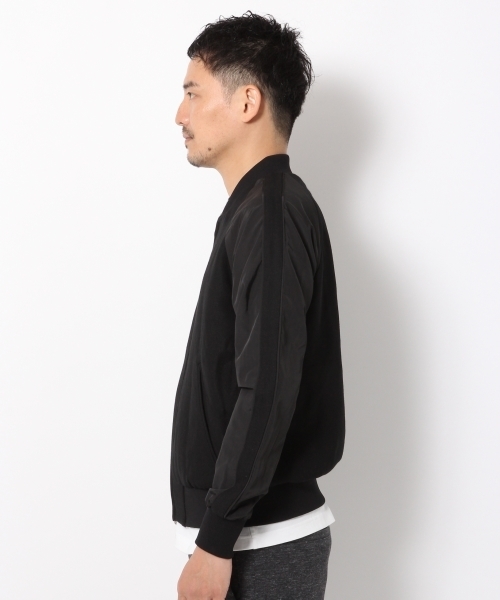 GLOBAL WORK（グローバルワーク）の「リバーシブルベースボールブルゾン/723805 （ブルゾン・メンズ・ネイビー/ブラック・SMALL/LARGE/X-LARGE/MEDIUM）」の4枚目の写真