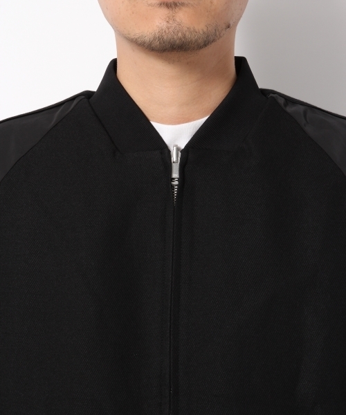 GLOBAL WORK（グローバルワーク）の「リバーシブルベースボールブルゾン/723805 （ブルゾン・メンズ・ネイビー/ブラック・SMALL/LARGE/X-LARGE/MEDIUM）」の5枚目の写真