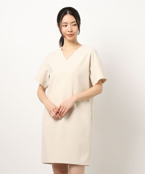 セール ワンピース ワンピース ドレス トリプルクロスグログランコクーンワンピース ワンピース Allureville アルアバイル のファッション