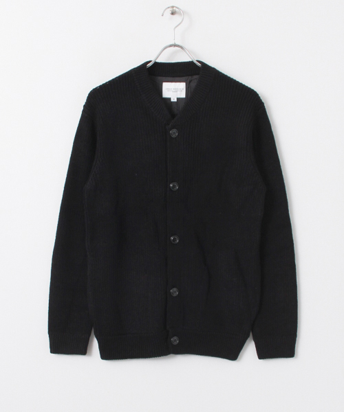 URBAN RESEARCH（アーバンリサーチ）の「UR A/C片畦ニットブルゾン（カーディガン/ボレロ・メンズ・ライトグレー/モカ/ブラック・MEDIUM/LARGE）」の15枚目の写真