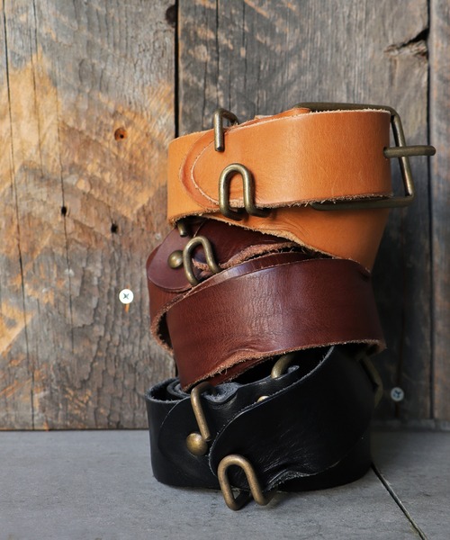 antiqua（アンティカ）の「本革ベルト（ベルト・レディース・ブラウン/キャメル/ブラック・FREE）」の19枚目の写真