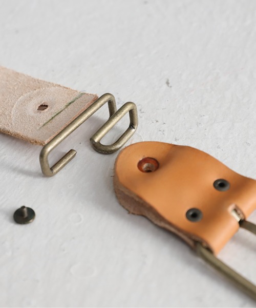 antiqua（アンティカ）の「本革ベルト（ベルト・レディース・ブラウン/キャメル/ブラック・FREE）」の9枚目の写真