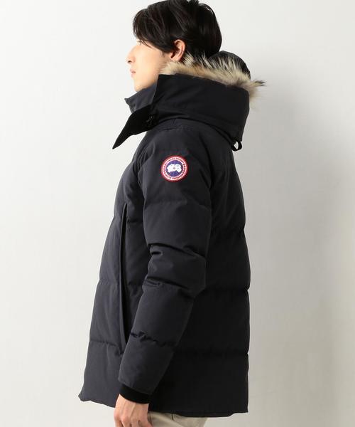 CANADA GOOSE（カナダグース）の「＜CANADA GOOSE（カナダグース）＞ WYNDHAM PARKA（ダウンジャケット/コート・メンズ・オリーブ/ネイビー・SMALL/LARGE/MEDIUM）」の5枚目の写真