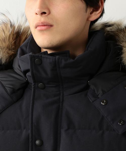 CANADA GOOSE（カナダグース）の「＜CANADA GOOSE（カナダグース）＞ WYNDHAM PARKA（ダウンジャケット/コート・メンズ・オリーブ/ネイビー・SMALL/LARGE/MEDIUM）」の7枚目の写真