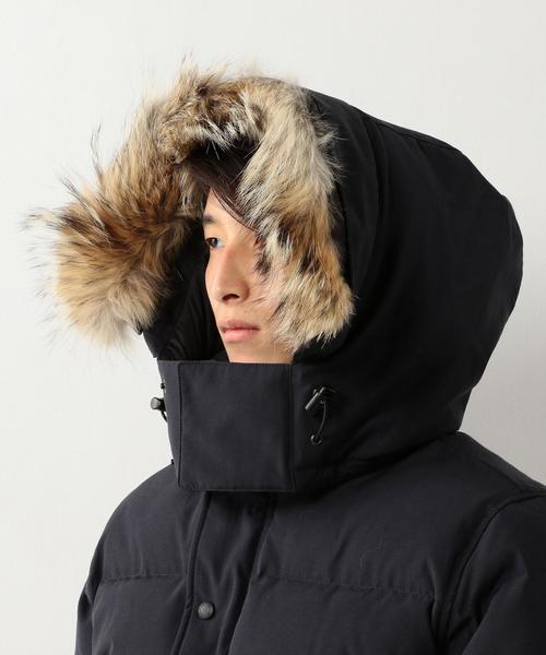 CANADA GOOSE（カナダグース）の「＜CANADA GOOSE（カナダグース）＞ WYNDHAM PARKA（ダウンジャケット/コート・メンズ・オリーブ/ネイビー・SMALL/LARGE/MEDIUM）」の20枚目の写真