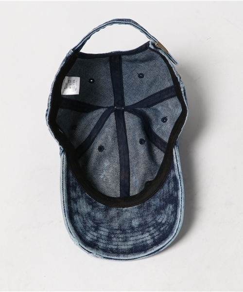 チチカカ(チチカカ)の「DENIM DAMEGE CAP(キャップ・レディース・ブルー/ネイビー・FREE)」の5枚目の写真