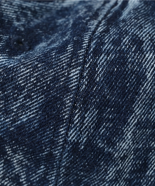 チチカカ(チチカカ)の「DENIM DAMEGE CAP(キャップ・レディース・ブルー/ネイビー・FREE)」の7枚目の写真