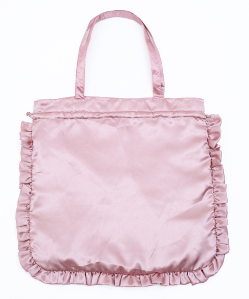 merlot plus（メルロープリュス）の「フリルパールカラーバッグ 2243（トートバッグ・レディース・ブラック/ピンク/ベージュ/グレー/ブルー・FREE）」の19枚目の写真