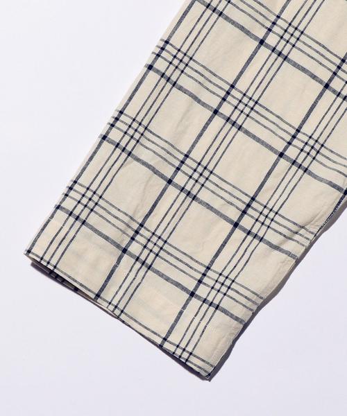 MHL.（エムエイチエル）の「＜MHL.＞ 11 LIN CHK SHT/シャツ ◆（シャツ/ブラウス・メンズ・ナチュラル・MEDIUM/LARGE）」の4枚目の写真