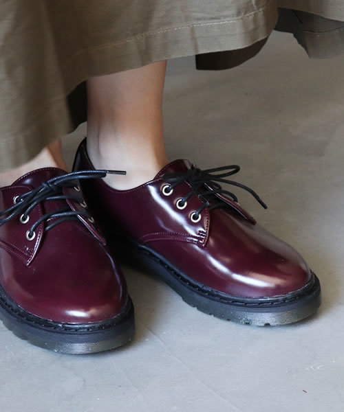 SESTO（セスト）の「タンクソールのレースアップマニッシュシューズ / オックスフォードシューズ（ドレスシューズ・レディース・ブラウン/ボルドー/ブラック/ブラック系その他・3L/L/LL/M/S）」の4枚目の写真