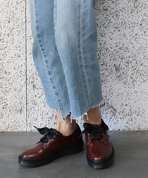 SESTO（セスト）の「タンクソールのレースアップマニッシュシューズ / オックスフォードシューズ（ドレスシューズ・レディース・ブラウン/ボルドー/ブラック/ブラック系その他・3L/L/LL/M/S）」の19枚目の写真