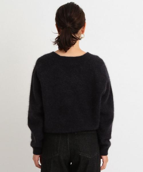 BEAUTY&YOUTH UNITED ARROWS（ビューティーアンドユースユナイテッドアローズ）の「BY∴ ラグランクルーネックニット（ニット/セーター・レディース・モカ/ネイビー・FREE）」の14枚目の写真