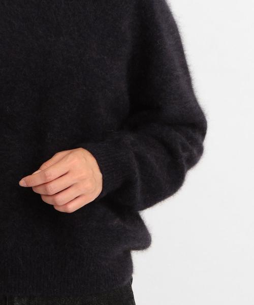 BEAUTY&YOUTH UNITED ARROWS（ビューティーアンドユースユナイテッドアローズ）の「BY∴ ラグランクルーネックニット（ニット/セーター・レディース・モカ/ネイビー・FREE）」の16枚目の写真