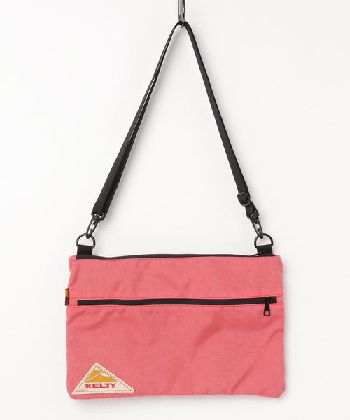 KELTY（ケルティ）の「【KELTY/ケルティ】ナイロンサコッシュ　フラットポーチL / VINTAGE FLAT POUCH L（ショルダーバッグ・メンズ・レッド/サンドベージュ/ブルー/ネイビー/ブラウン系その他/グレー/オリーブドラブ/ブラック/マスタード/タン/オリーブ/ダークグレー/ホワイト/ピンク/グリーン/パープル・FREE）」の15枚目の写真