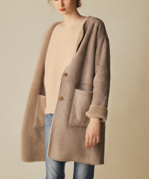 ANGLOBAL SHOP | FORDMILLS / リバーシブルフェイクムートンコート(ムートンコート)