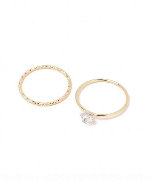 GLOBAL WORK（グローバルワーク）の「5セットリング/780904（リング・レディース・ホワイト系その他/ブラック/ピンク/ホワイト・FREE）」の13枚目の写真