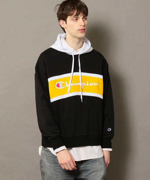 Champion（チャンピオン）の「【別注】 ＜CHAMPION(チャンピオン）＞ SWEAT PARKA/パーカー ◆（パーカー・メンズ・ホワイト/ブラック/グレー・X-LARGE/MEDIUM/LARGE/SMALL）」の19枚目の写真