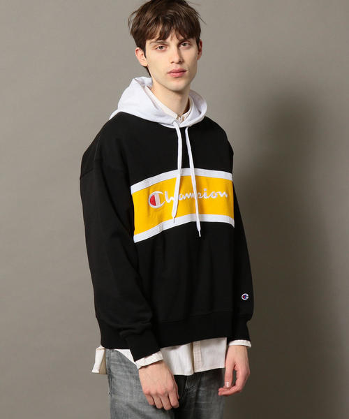 Champion（チャンピオン）の「【別注】 ＜CHAMPION(チャンピオン）＞ SWEAT PARKA/パーカー ◆（パーカー・メンズ・ホワイト/ブラック/グレー・X-LARGE/MEDIUM/LARGE/SMALL）」の20枚目の写真